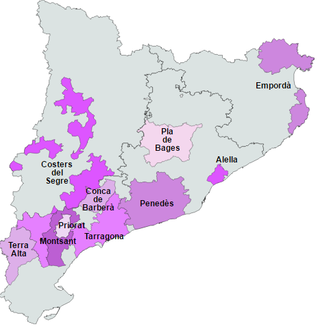Weintourismus in Katalonien.